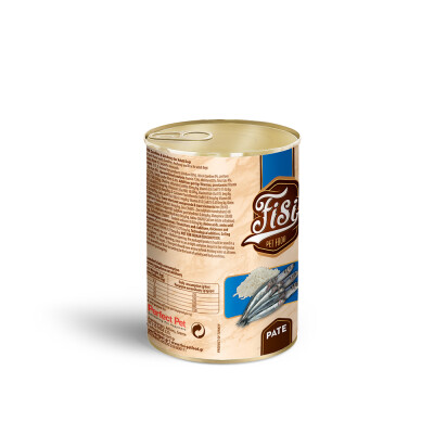 FISI Dog Adult Γαύρος με Σαρδέλα σε Πατέ 12x400gr