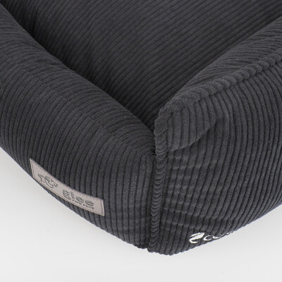 GLEE Κρεβάτι Hamburg Ανθρακί Small 60x50x21cm