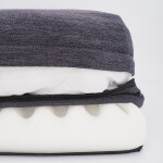 GLEE Κρεβάτι Oslo Σκούρο Γκρι Medium 78.5x63x20cm