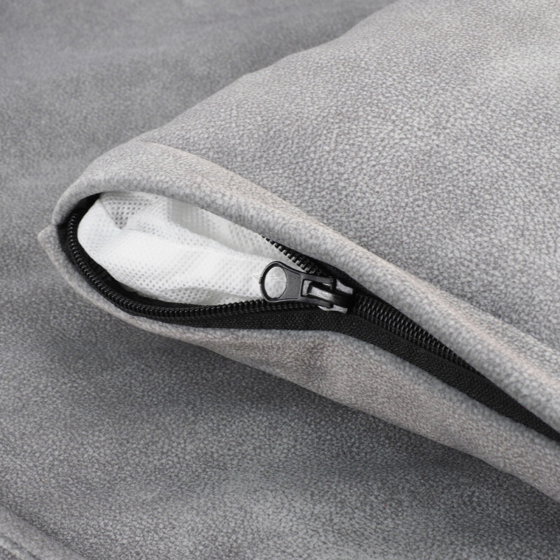 GLEE Bed Bristol Light Grey 90x70x23cm