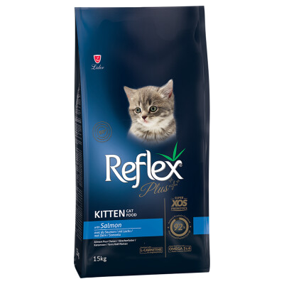 REFLEX PLUS Kitten Salmon 15kg