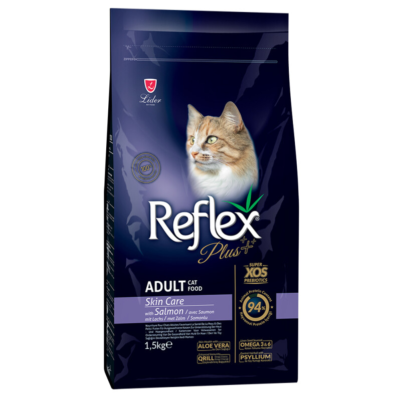 REFLEX PLUS Skin Care Adult Cat Salmon 1,5kg