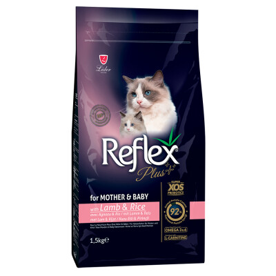 REFLEX PLUS Mother & Baby Cat Lamb & Rice 1,5kg