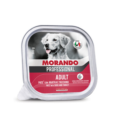 MORANDO Υγρή τροφή σε πατέ σε ταψάκι 300gr