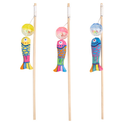 PW Παιχνίδι  Γάτας Go Fishing Fish & Ball