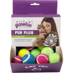 PW Παιχνίδι Γάτας Fun Box Tenis Ball with Bell (1x24τμχ)